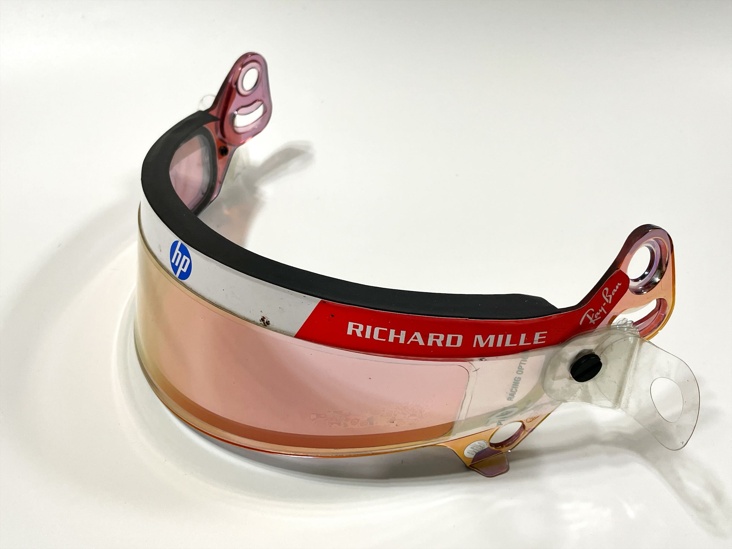 2026 C.ルクレール 本人用 実使用ヘルメットバイザー