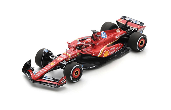 ルックスマート 1/43 フェラーリ SF24 C.ルクレール 2024年GPアメリカ(オースティン)優勝 No.16 