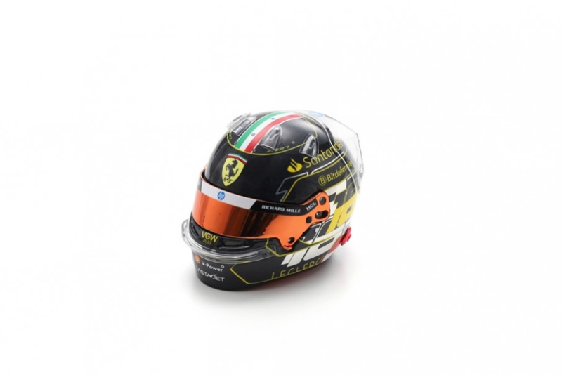 ルックスマート 1/5 C.ルクレール 2024年イタリアGPMONZAヘルメット