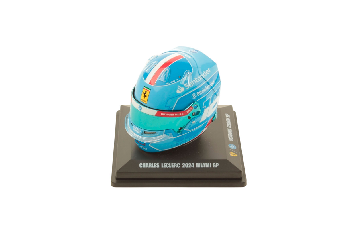 日本未発売　ビッグスケールF1コレクション　ルクレール　1/5 ヘルメット 大人気 日本未発売 ビッグスケールF1コレクション ルクレール