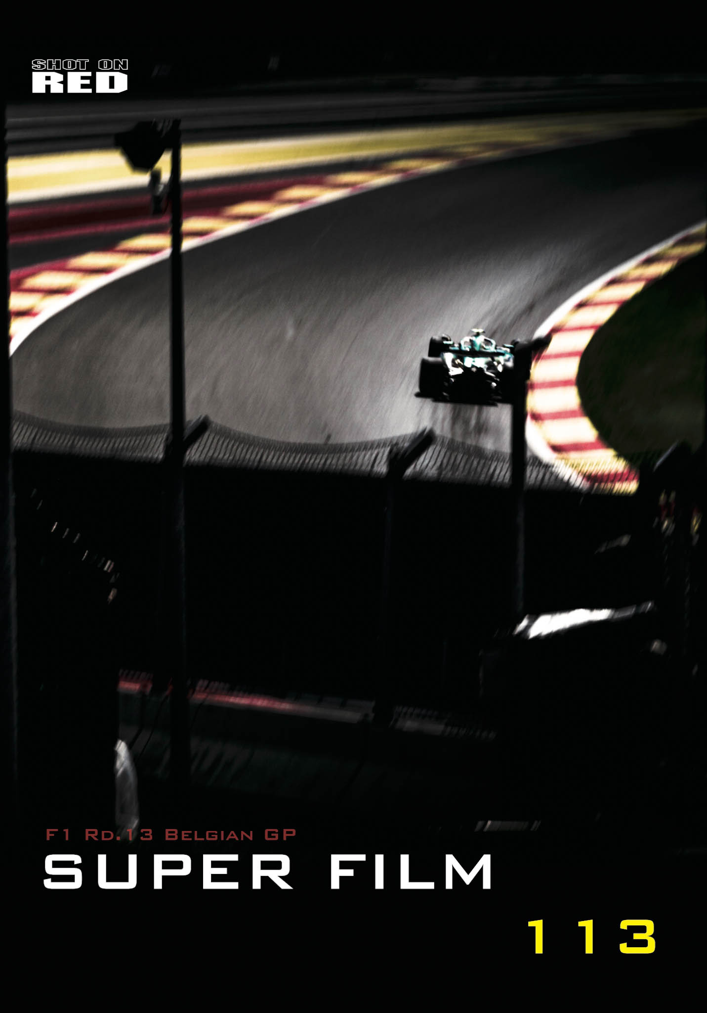 【メール便対応】フォトグラファー柏木龍馬：SUPER FILM No.113 - 2025 BELGIAN Grand Prix -