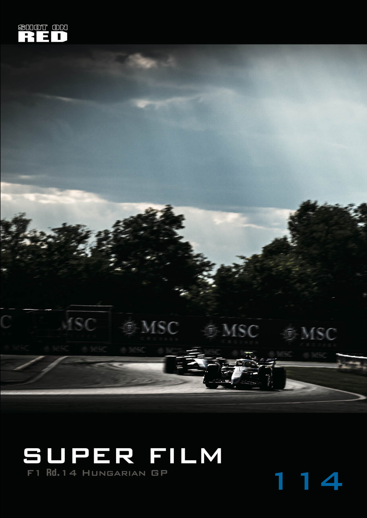 【メール便対応】フォトグラファー柏木龍馬：SUPER FILM No.114 - 2025 HUNGARIAN Grand Prix -