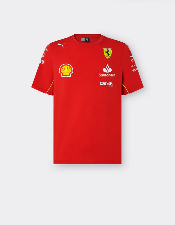 PUMA FERRARI 2024 フェラーリ チームTシャツ F1グッズ・ミニカーの 