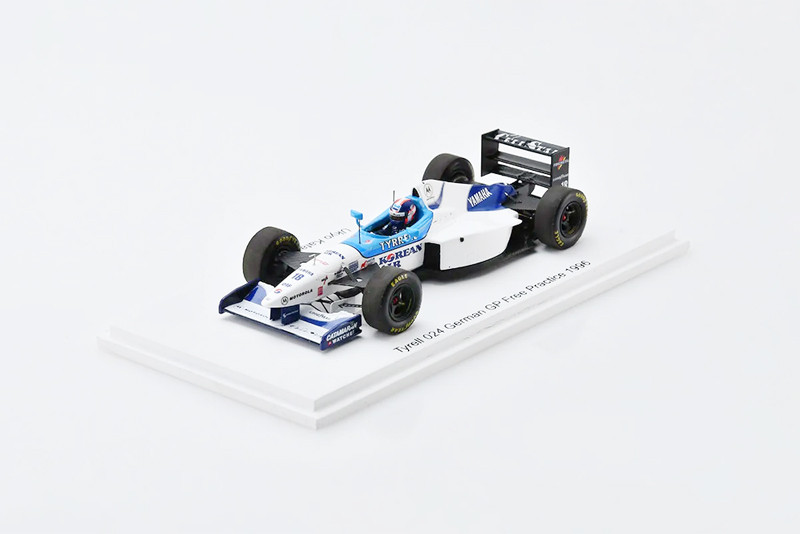 MODEL GARAGE ROMU【ロム別注】 スパーク　ROMU070　1/43 ティレル 024 片山右京　1996年ドイツGP フリー走行