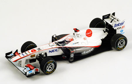 F1 Sauber C30-Ferrari 中国GP ミニカー 小林可夢偉 - メルカリ