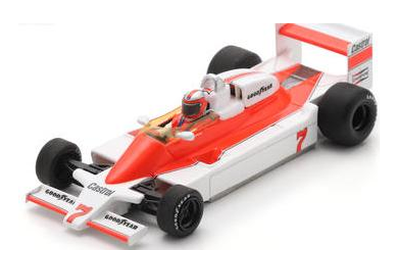 【スパーク(S3985)ご予約商品8/10締切】1/43 マクラーレン M28 J.ワトソン 1979年アルゼンチンGP3位 No.7 予価：税込￥13970