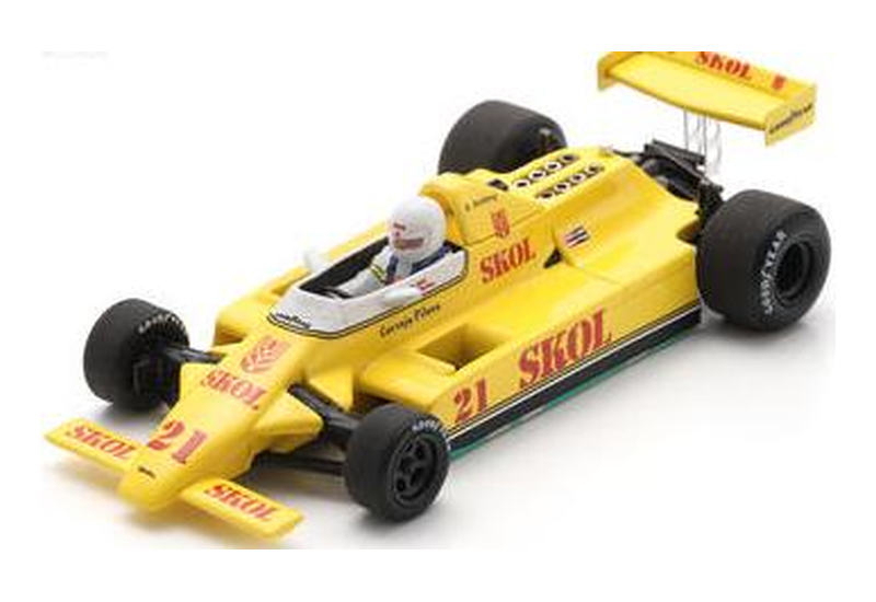 【スパーク(S4585)ご予約商品8/10締切】1/43 フィッティパルディ F7 K.ロズベルグ 1980年アルゼンチンGP3位 No.21 予価：税込￥13970