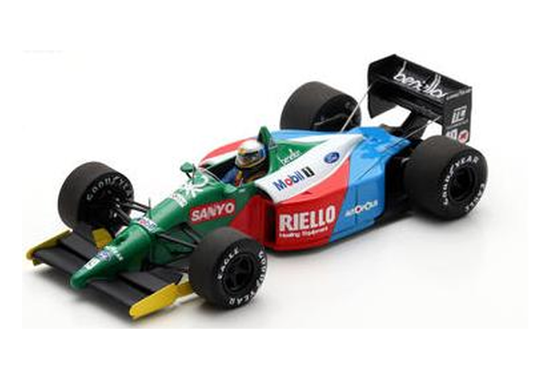 【スパーク(S5337)ご予約商品8/10締切】1/43 ベネトン B189B A.ナニーニ 1990年ブラジルGP10位 No.19 予価：税込￥13970