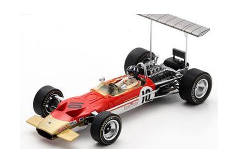 【スパーク(S6371)ご予約商品8/10締切】1/43 ロータス 49B G.ヒル 1968年メキシコGP優勝 No.10 予価：税込￥13970
