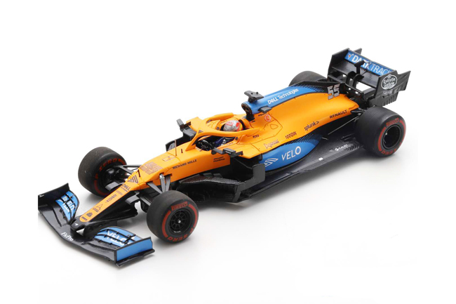 スパーク 1 43 マクラーレン Mcl35 C サインツjr 年バルセロナテスト No 55 F１グッズ ミニカーの専門店 Grandprix