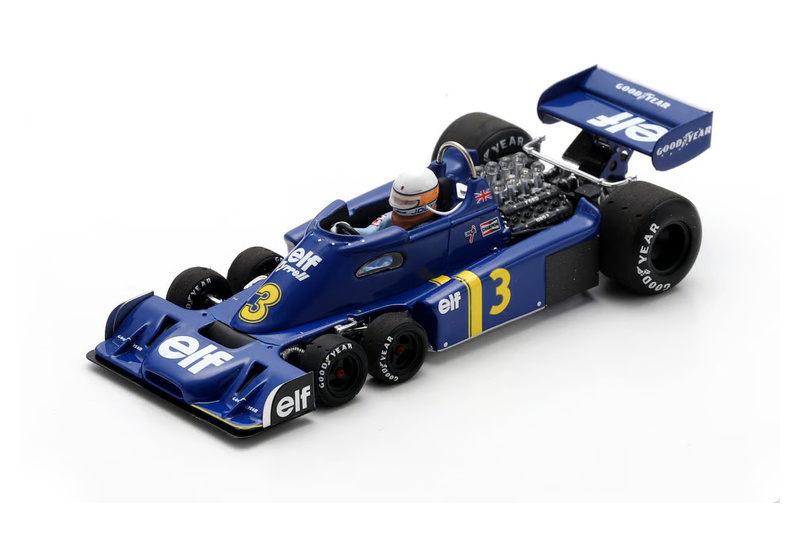 スパーク 1/43 ティレル P34 ジョディ・シェクター 1976年オランダGP 5位 No.3　