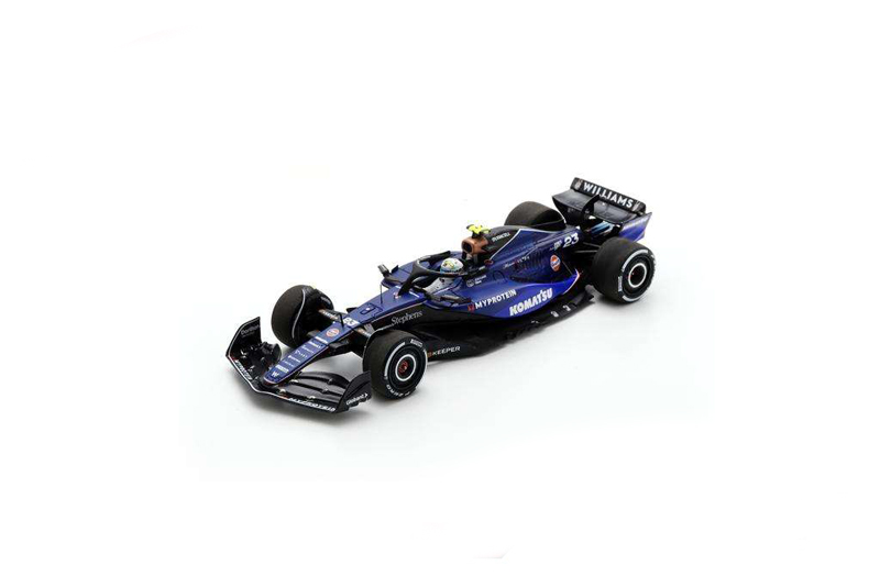 【開幕ミニカーフェアー対象】スパーク 1/43 ウィリアムズ FW46 A.アルボン 2024年USGP (100th Race) No.23