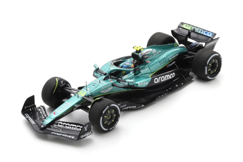 スパーク S9639 1/43 アストンマーティン AMR25 フェルナンド・アロンソ 2025年ハンガリーGP 5位 No.14