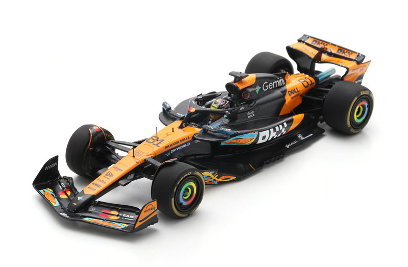 スパーク 1/43 マクラーレン MCL39 O.ピアストリ 2025年アブダビGP2位 No.81