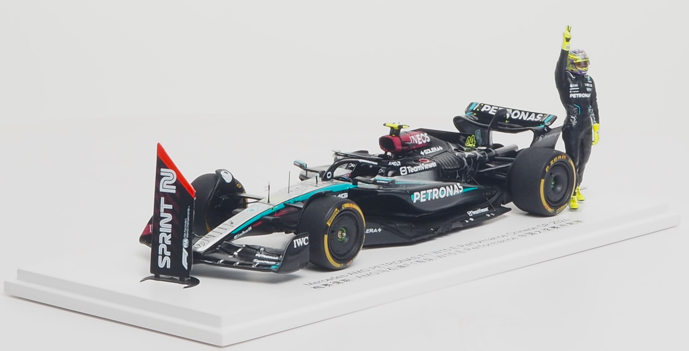【スパーク(SP611)】【海外別注】スパーク 1/43 メルセデス F1 W15 L.ハミルトン 2023年中国GP 限定
