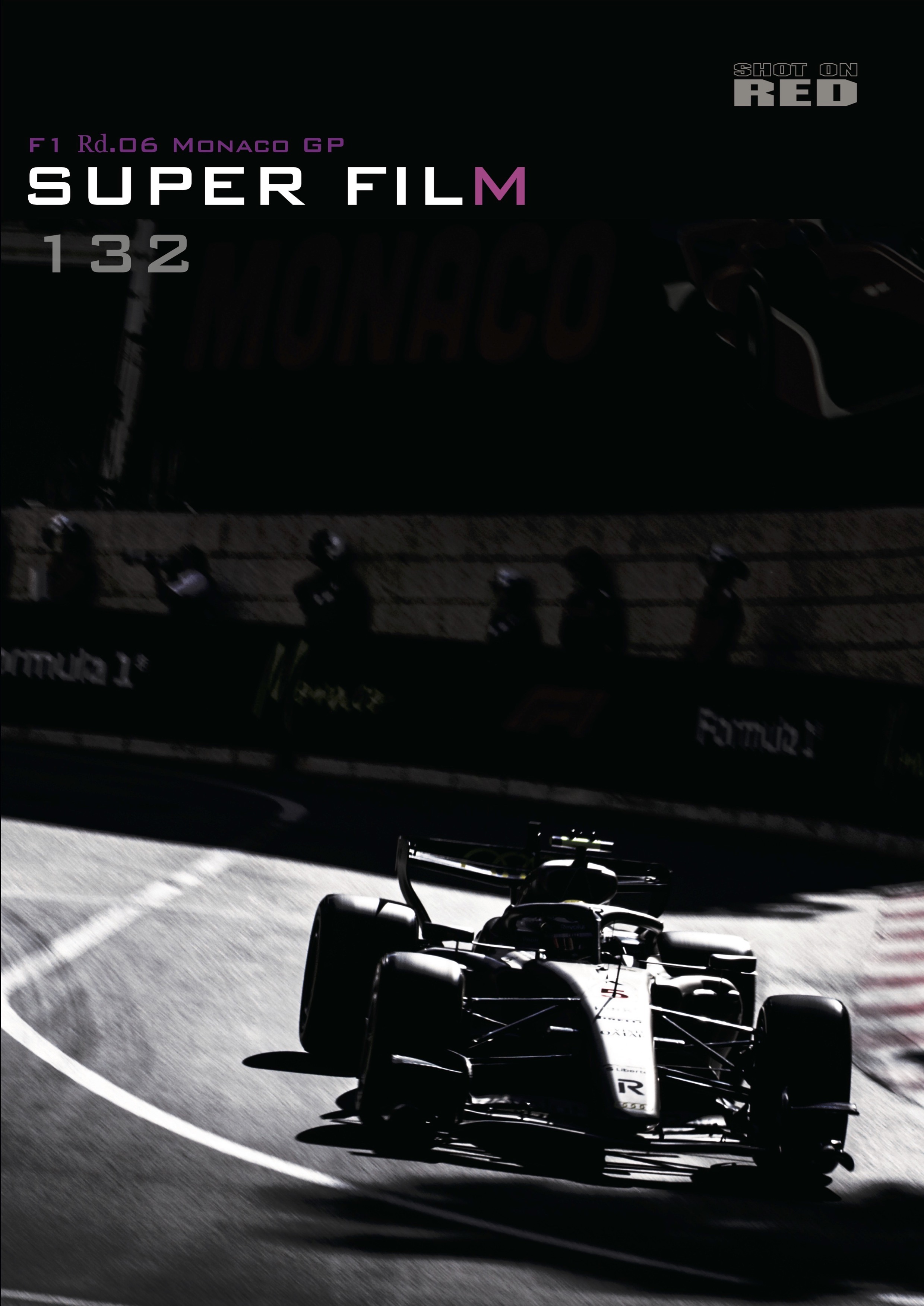 【メール便対応】イメージコンセプター柏木龍馬：SUPER FILM No.132 - 2026 Monaco Grand Prix  -【ビジュアルコンセプトマガジン】