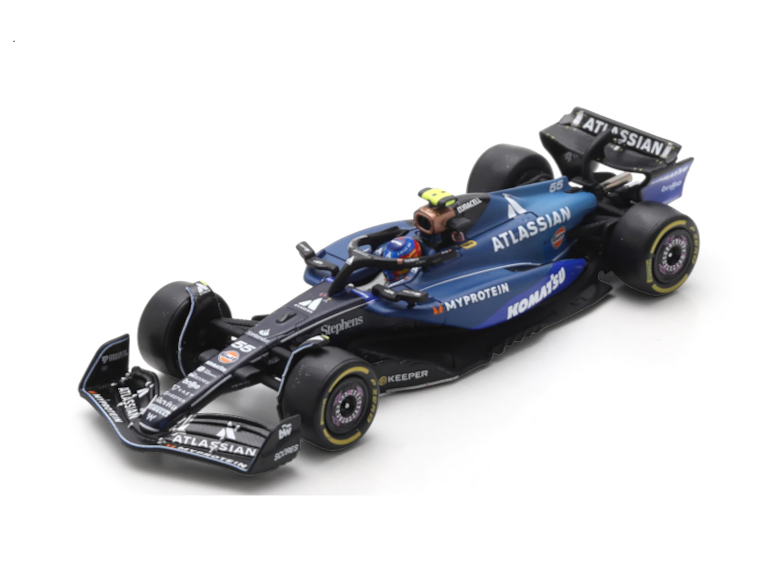 スパーク 1/64 ウィリアムズ FW47 C.サインツ 2025年中国GP No.55