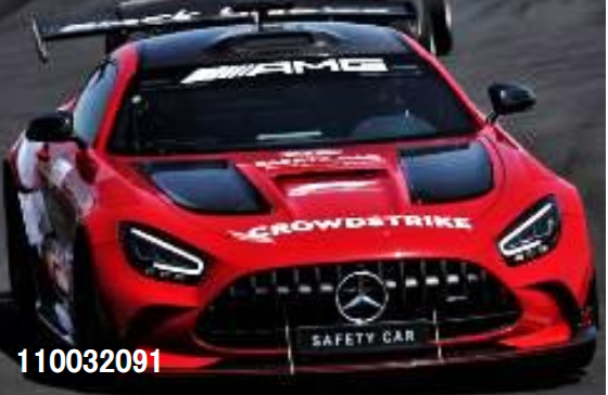 【ミニチャンプス(110032091)】ご予約商品10/26締切】1/18 メルセデス-AMG GT ブラックシリーズ F1セーフティーカー 2025 予価：税込￥46200