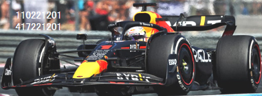 【開幕ミニカーフェアー対象】ミニチャンプス(110230111)1/18 レッドブル RB18 M.フェルスタッペン フランスGP2022