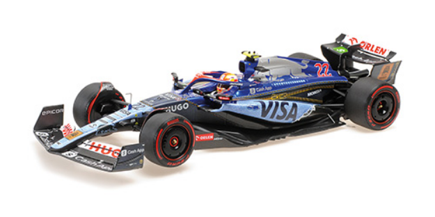 F1ボディ　角田仕様 角田裕毅のF1日本GP特別ヘルメットが初公開。歌舞伎の市川團十郎