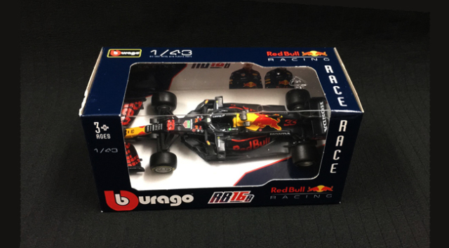 【並行輸入品】BURAGO(ブラーゴ)1/43 レッドブル・ホンダ　RB16B M.フェルスタッペン （ドライバーフィギュア無）No.33