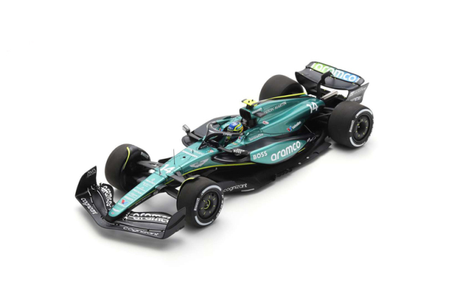 スパーク 1/18 アストンマーティン F1 AMR24 F.アロンソ 2024年サウジアラビアGP No.14