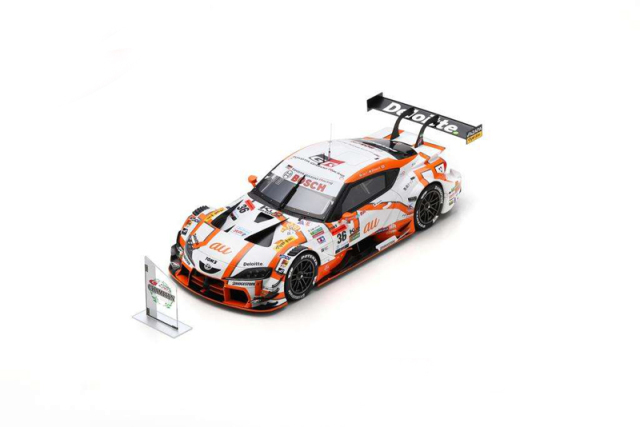 スパーク 1/18 au TOM'S GR Supra No.36 TGR TEAM au TOM'S GT500 SUPER GT 2023 -坪井翔／宮田莉朋