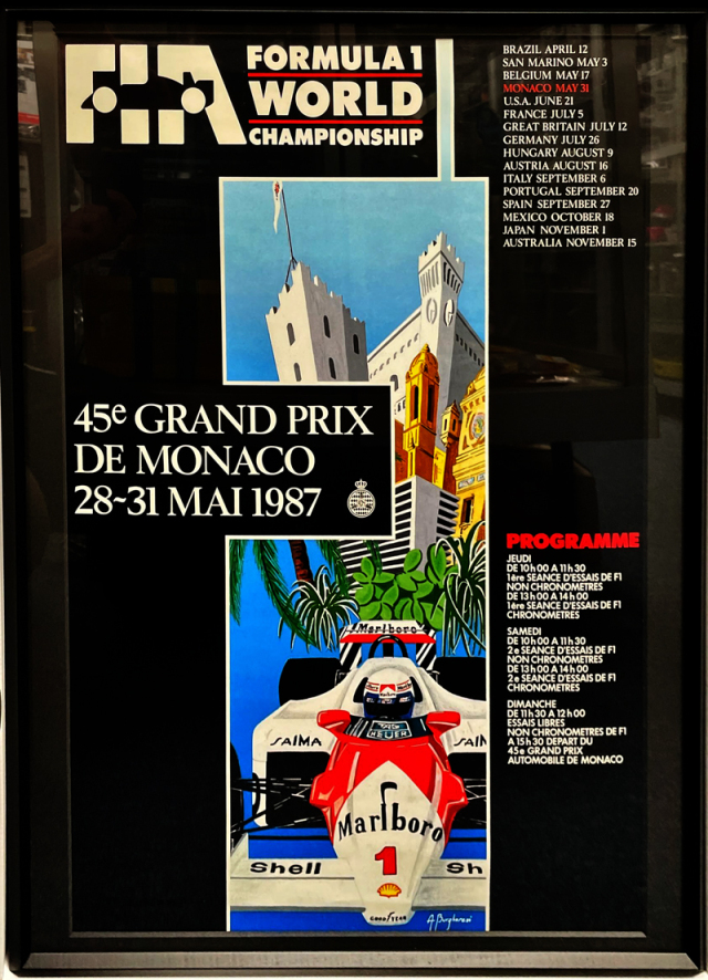 額入りフォト アイルトン・セナ Marlboro F1 ジョーホンダ 額入りフォト アイルトル・セナ Marlboro F1 ジョーホンダ