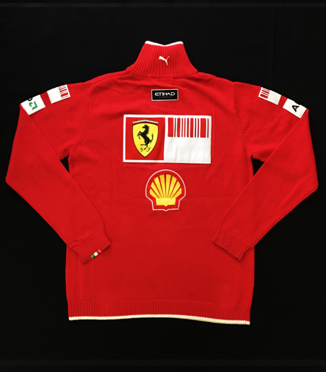 2009 フェラーリ(FERRARI F1) チーム支給品 チームスタッフセーター 