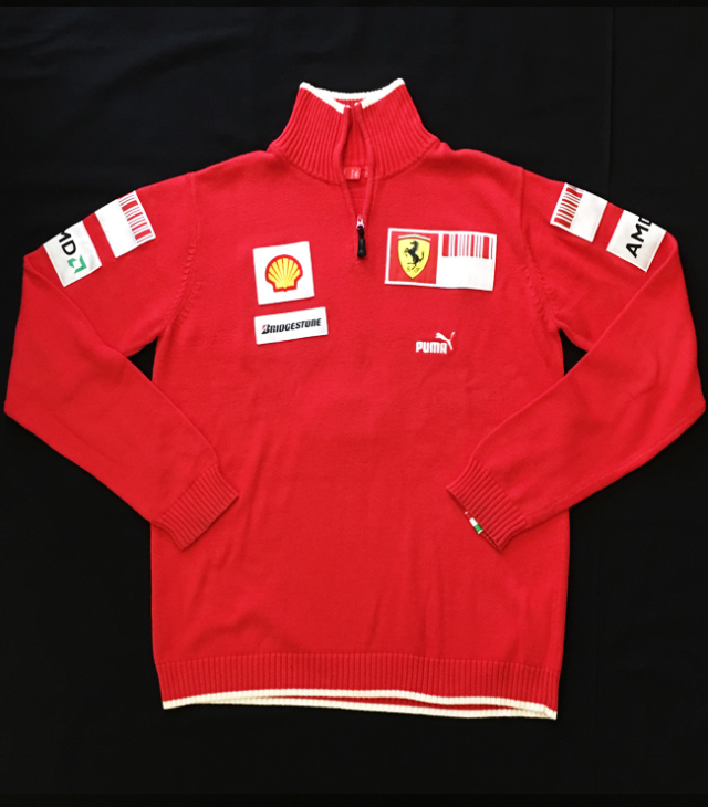 2009 フェラーリ(FERRARI F1) チーム支給品 チームスタッフセーター 