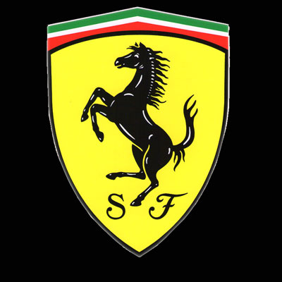 Ferrari(フェラーリ)オフィシャル SFステッカー（L）　