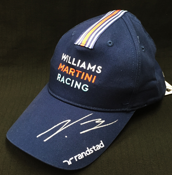アストンマーチン ペローニ F1キャップサイン入り未使用新品