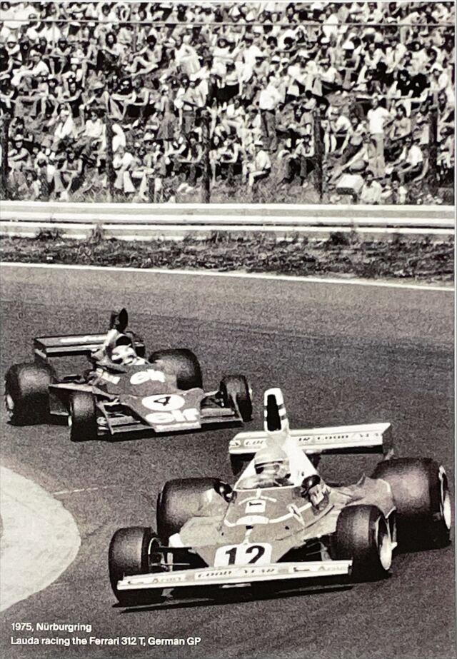 Monza Celebrating 50years of Niki Lauda（ニキ・ラウダ1975年モンツァワールドチャンピン獲得50周年記念カード)フェラーリ公式：TYPEE