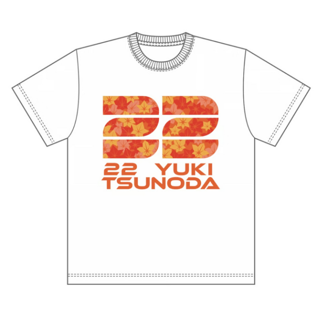 【角田裕毅選手】【コラボモデル】 2025　応援団オリジナルTシャツ