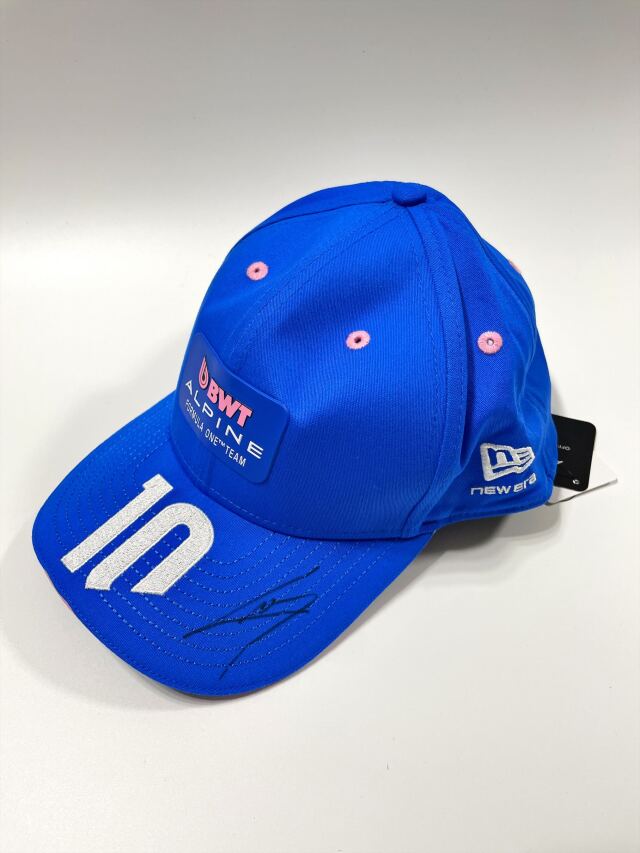 P.ガスリー 直筆サイン入 2026 アルピーヌ F1 ドライバーズキャップ(市販品)