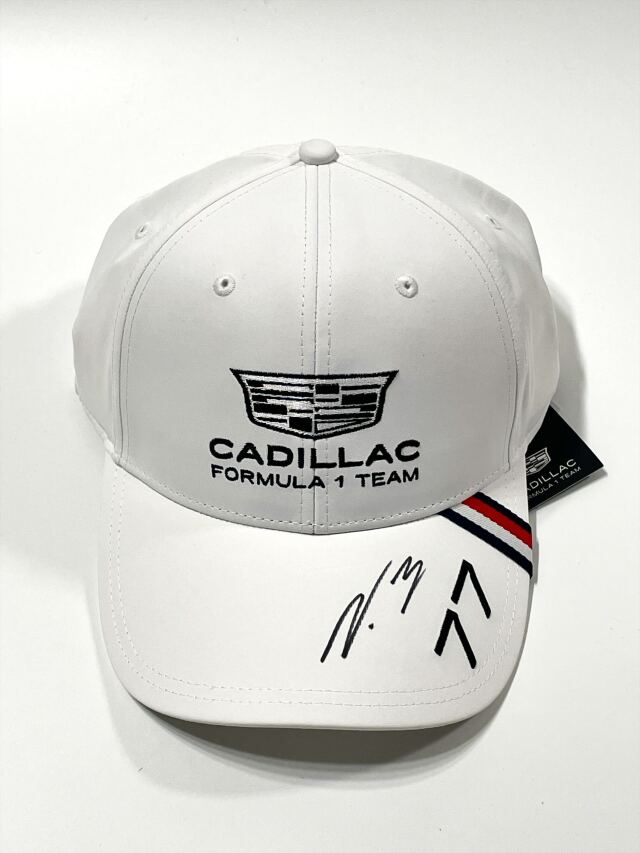 V.ボッタス直筆サイン入 2026 キャディラックF1ドライバーズキャップ(市販品)