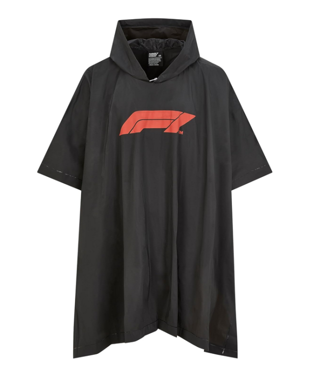 F1 テックコレクション ロゴ ポンチョ