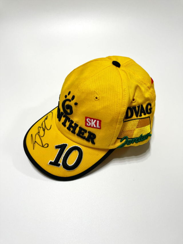 【入手困難】オールブラックス　キャップ バレット三兄弟直筆サイン入り 特価キャップ】ラルフ・シューマッハ直筆サイン入 ジョーダン