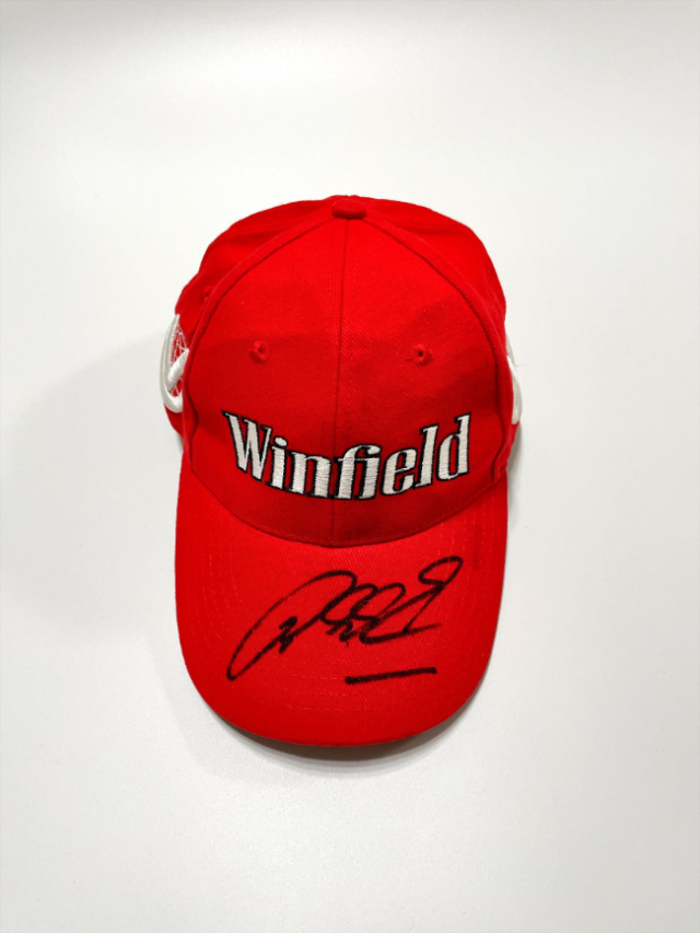 特価キャップ】ラルフ・シューマッハ直筆サイン入 Winfilred キャップ