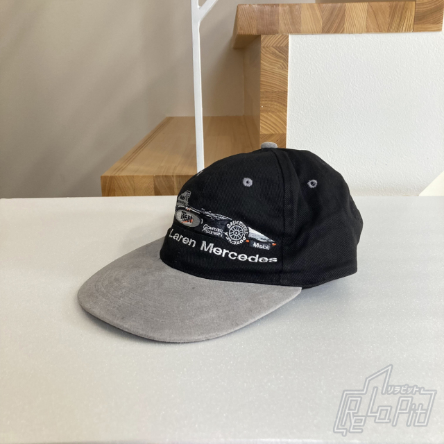【ReLaPit古着販売】【宅急便発送】ウエスト マクラーレン メルセデス キャップ