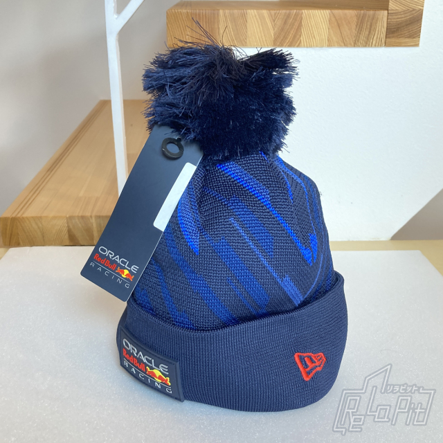 【ReLaPit古着販売】【メール便発送】レッドブル F1チーム ビーニー（ニットキャップ）　フェルスタッペンver 新古品