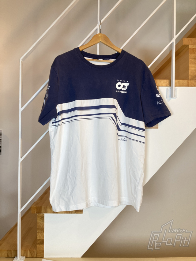 【ReLaPit古着販売】【メール便発送】アルファタウリ F1 チームレプリカ Tシャツ XXLサイズ