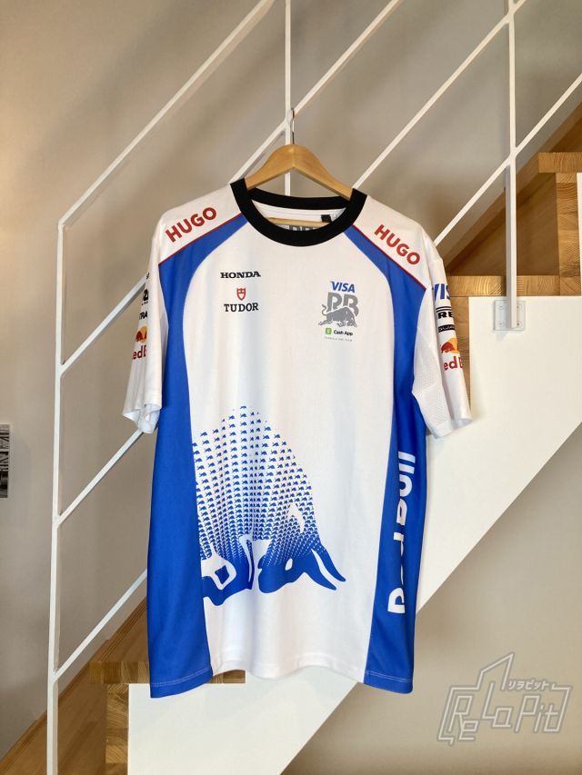 【ReLaPit古着販売】【メール便発送】レーシングブルズ F1チームレプリカ Tシャツ Lサイズ