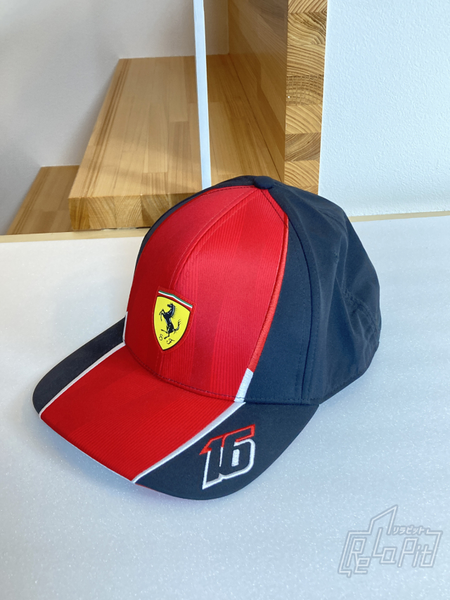 【ReLaPit古着販売】【宅急便発送】フェラーリ F1チームC.ルクレール ドライバーズ 2023 レプリカ CAP フリーサイズ