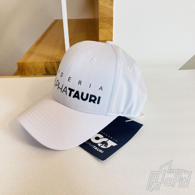 【ReLaPit古着販売】【宅急便発送】アルファタウリ・ホンダ F1 チーム2020年 チームレプリカ キャップ ホワイト タグ付・新古品