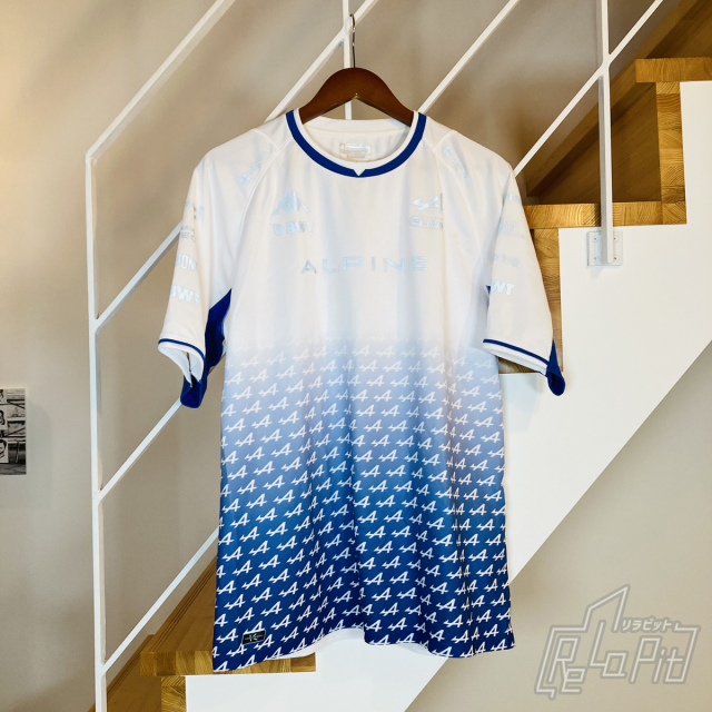 【ReLaPit古着販売】【メール便発送】アルピーヌ F1 チーム E.オコン ドライバーズTシャツ XLサイズ