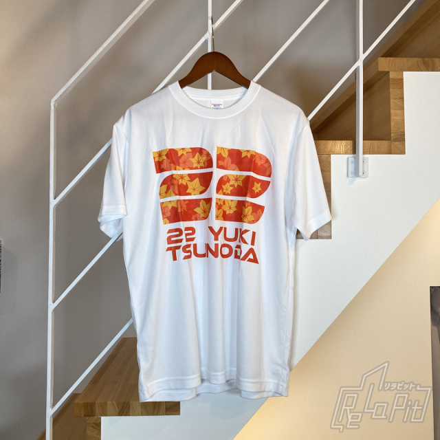 【ReLaPit古着販売】【メール便発送】角田裕毅 2025年 応援団 オリジナルTシャツ ホワイト XLサイズ