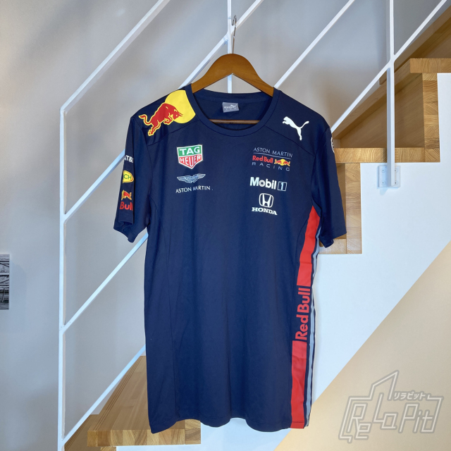【ReLaPit古着販売】【メール便発送】レッドブルF1チーム チームTシャツ2019 サイズ:M