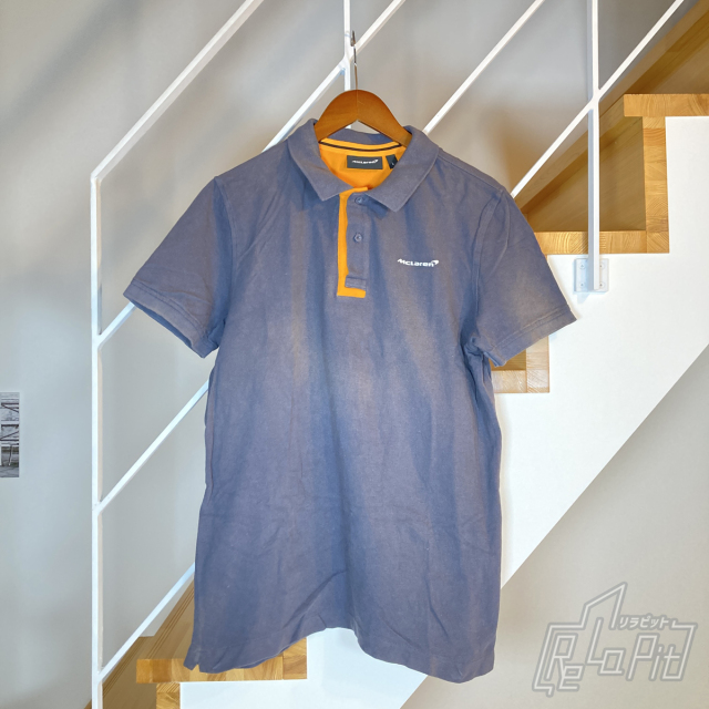 【ReLaPit古着販売】【メール便発送】マクラーレンF1チーム ライフスタイル ポロシャツ サイズ:L
