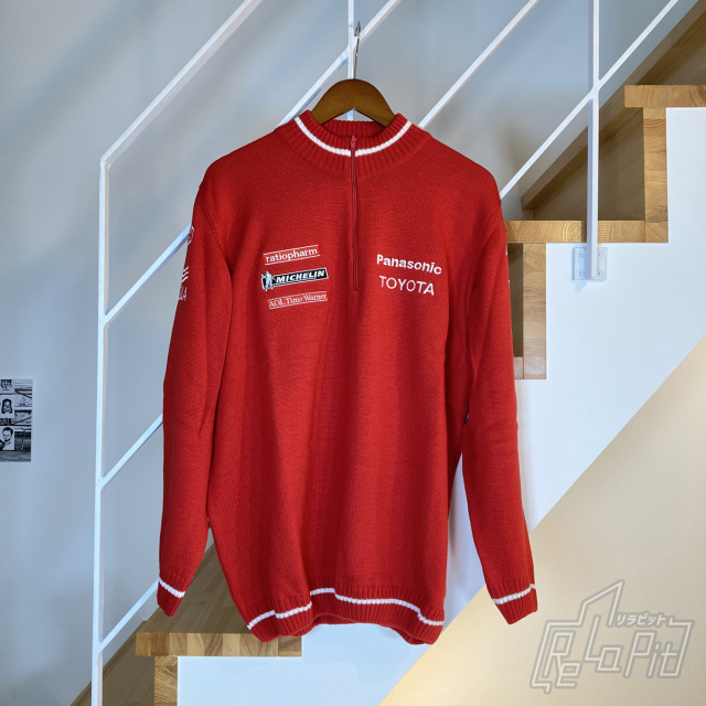 【ReLaPit古着販売】【宅急便発送】トヨタF1 セーター サイズ:XL チーム支給品